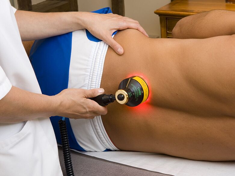 Options for back pain in the back in the lower back